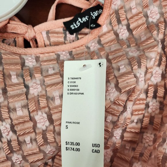 Puff sleeve mini dress - Picture 4 of 4